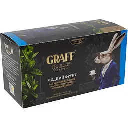 Чай зелений Graff Fashion fruit 30 г (20 шт. х 1.5 г)