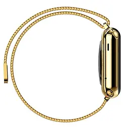 Міланський сітчастий ремінець Primo для Apple Watch 38 мм, 40 мм, 41 мм Gold - мініатюра 4