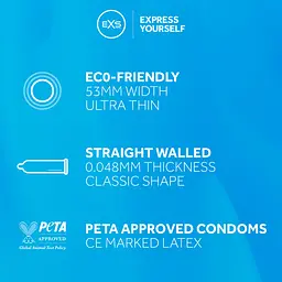 Презервативи EXS Pure, 12 шт. - мініатюра 3