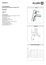 Змішувач для умивальника Kludi Pure&Easy 370280565 - мініатюра 3