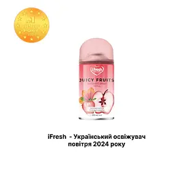 Змінний балон до автоматичного освіжувача повітря iFresh Juice fruits 250 мл - мініатюра 2
