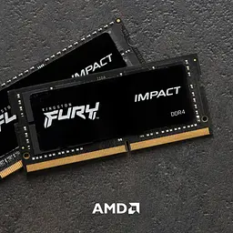 Модуль памятi SO-DIMM DDR4 2x16GB/3200 Kingston Fury Impact (KF432S20IBK2/32) - мініатюра 6