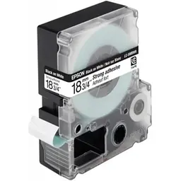 Стрічка для принтера етикеток Epson LK5WBW (C53S655012)