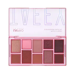 Набір тіней для повік LN Professional Multi-Finish Eyeshadow Palette, відтінок 404, 10 г - мініатюра 2