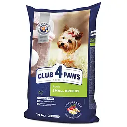 Сухий корм для собак дрібних порід Club 4 Paws із куркою 14 кг B4530601