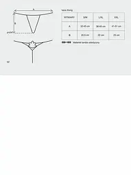 Еротичні стрінги Obsessive String L/XL Obsessive 42-23219471131 101781 - мініатюра 3