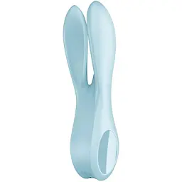 Кліторальний вібратор Satisfyer Threesome 1 Pink Light Blue - мініатюра 5