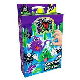 Безпечна освітня творчість для проведення дослідів "Crazy Slime Magnetic" міні укр (16)