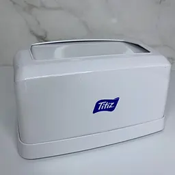 Диспенсер для салфеток пластиковий білий Titiz Plastik TP-260 - мініатюра 3