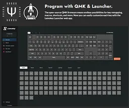 Механічна ігрова клавіатура Lemokey X3H3UA Black Switch Keychron Brown, QMK/VIA, Hot-Swap, EN/UKR, RGB - мініатюра 10