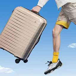 Валіза Ninetygo Lightweight Luggage 24 Beige - мініатюра 4