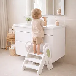 Дитяча сходинка Mealux Riso White / Green (арт.KD-F011 White/Green) - мініатюра 3