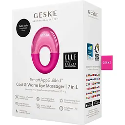 Масажер для очей GESKE Cool & Warm Eye Massager 7 в 1 бузковий - мініатюра 5