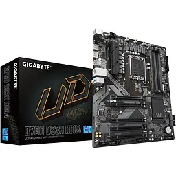 Материнська плата Gigabyte B760 DS3H DDR4 Socket 1700 - мініатюра 2