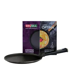 Сковорода млинна чавунна Brizoll Optima O2415 24 см - мініатюра 9