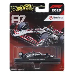 Колекційна машинка Hot Wheels Formula 1 Haas Oliver Bearman №87, 1:64 (JKD90) - мініатюра 6