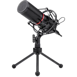 Стрімовиймікрофон Redragon Blazar GM300 (USB) металевий з підставкою кабель 1.7м