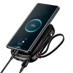 Портативний акумулятор - зовнішня батарея Baseus Qpow Pro (With Lightning Cable) 20000mAh 20W 5A (PPQD060201) - мініатюра 3