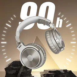 Гарнітура OneOdio Studio Pro C, Bluetooth+3,5мм, Silver - мініатюра 7