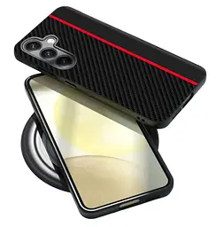 Чохол накладка Primolux CFC для Samsung Galaxy S24 Plus (SMS926) Black&Red - мініатюра 4