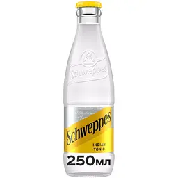 Напій Schweppes Indian Tonic Water безалкогольний 250 мл (908727)