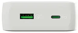 Повербанк Tronic, Німеччина 20000мА зі швидкою зарядкою білий - мініатюра 2