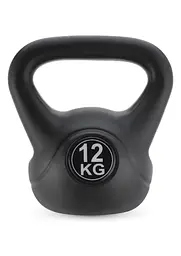 Гиря вінілова Gymtek 12кг чорний - мініатюра 8