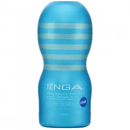 Мастурбатор Tenga Deep Throat Cup Cool Edition з лубрикантом що охолоджує, 18х7.5 см
