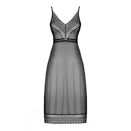Сорочка еротична Obsessive Estiqua chemise, M/L - мініатюра 5