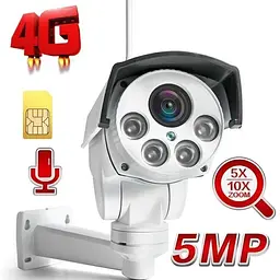 Камера відеоспостереження Boavision NC949G-EU PTZ під SIM карту 4G 5 Мп 5Х (100647) - мініатюра 2