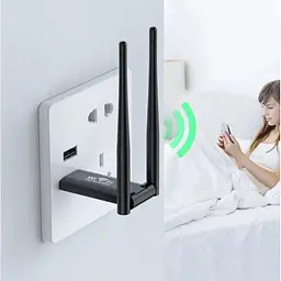 USB-транслятор підсилювач WiFi сигналу на 2 антени - мініатюра 1