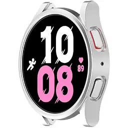 Чохол-бампер DK CDK Пластик Soft-Touch Samsung Galaxy Watch4 (R870 / R875) 44mm (015215) (silver) - мініатюра 2