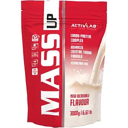 Гейнер Mass Up, 3 кг Ваніль ActivLab fit0024123