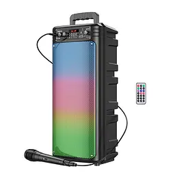Портативна акустика Hoco BS52 Billowing outdoor BT speaker 20W з чорним мікрофоном - мініатюра 5