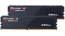 Пам'ять 16Gb x 2 (32Gb Kit) DDR5, 6400 MHz, Ripjaws S5, Black, 32-39-39-102, 1.4V, з радіатором G.Skill teh0020288