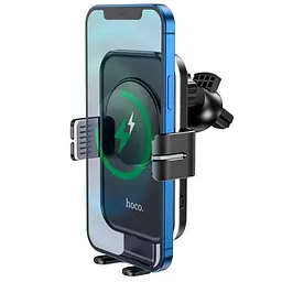 Автотримач з бездротовою зарядкою HOCO CA80 black