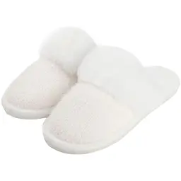 Кімнатні капці MBM My Home Vira розмір 36-37 білі (SL-04 36-37 WHITE)