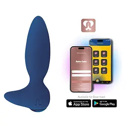 Анальна пробка Adrien Lastic Exploring Sense Little Rocket 2.0, 13 см (синій) - мініатюра 4