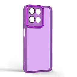 Защитный чехол для Motorola G15/G15 Power/G17 Power 4G/G17 4G, Shade, фиолетовый, TPU+PC, матовый, защита всего корпуса, панель-накладка, противоударный, с высокими бортами, амортизирует удары при падениях, ArmorStandart (ARM91313) - мініатюра 2