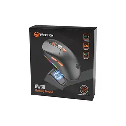 Мишка Meetion GW38 Wireless/Bluetooth/USB Black (MT-GW38-A) - мініатюра 8