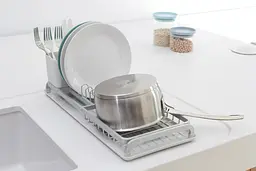 Сушарка для посуду Brabantia, 46,3х20х12,5 см, світло-сірий (117282) - мініатюра 4