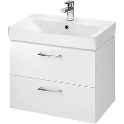 Тумба з умивальником Cersanit Lara Mille Slim 60 біла S801-359
