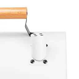Вугільний гриль TS Kitchen двосторонній портативний з решіткою білий HP452GBE - мініатюра 4