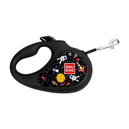 Повідець для собак WAUDOG R-leash NASA світловідбиваюча стрічка S 5 м (8124-0047-01)
