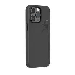 Еко чохол Aulumu A15 Vegan Leather Case Black для iPhone 15 Pro - мініатюра 3