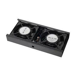 Вентилятор до комутаційних шаф глибиною до 600 мм Trinix TRX-FAN2 Black (25-00127) - мініатюра 2