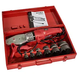 Vitals Паяльник для пластикових труб LP 6150CC dual 750/1500Вт 0-300 ° C насадки 20; 25; 32; 40; 50; 63мм кейс - мініатюра 2