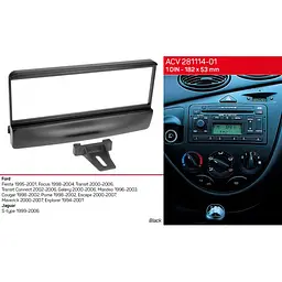 Перехідна рамка Ford Transit, Fiesta, Focus, Galaxy, Mondeo ACV 281114-01 - мініатюра 4