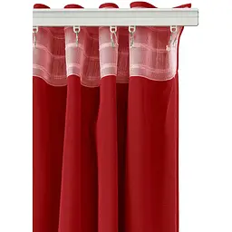 Штори на кухню та в кімнату Cosas Chilli 180х250 см 2 шт червоний (Curtains_09Red_DUK_180x250) - мініатюра 7