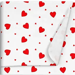 Фланелеві пелюшки Cosas Ruby Hearts 80х80 см біло-червона (FlannelDiapers_RubyHearts_80x80)